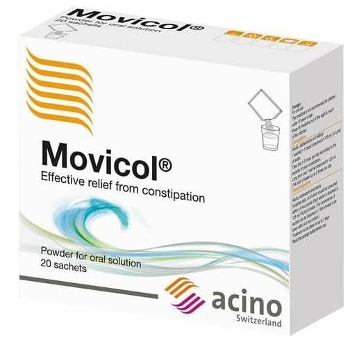 MOVICOL - 20 Sachets of Powder