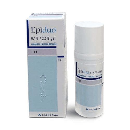 EPIDUO 0.1% Adapalene/2.5% Benzoyl Peroxide - 30g Gel