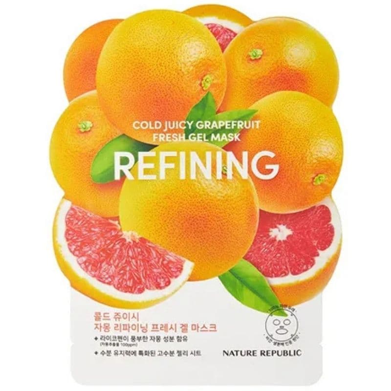 NATURE REPUBLIC Cold Juicy Grapefruit Fresh Gel Mask - 25ml 583757
