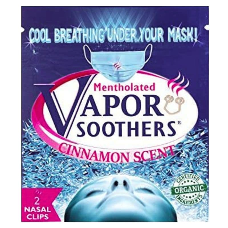 VAPOR Cinnamon Scent Soother - 2 Nasal Clips