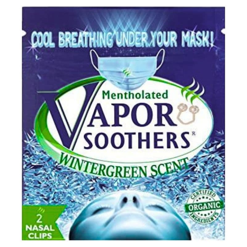 VAPOR Wintergreen Scent Soother - 2 Nasal Clips