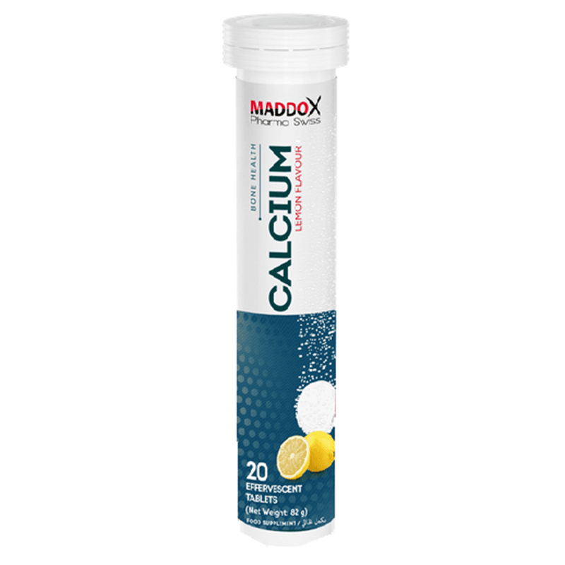 MADDOX Calcium Effervescent Tablets - 20 Pieces