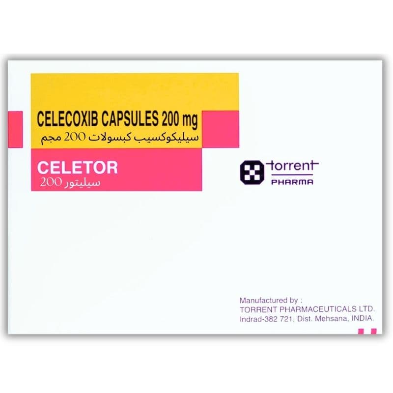 CELETOR 200mg Celecoxib - 30 Capsules