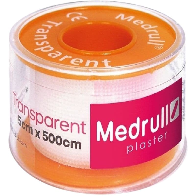 MEDRULL Fixation Tape Roll Transparent Plaster - 5cmx5m