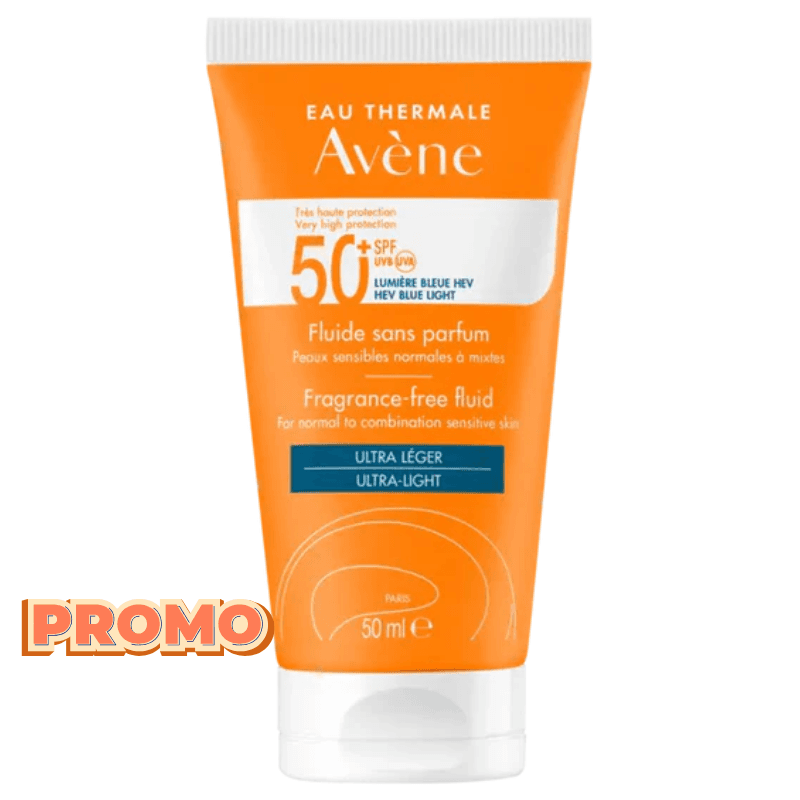 AVENE Sun Fragrance Free Fluid SPF50 Plus - 50ml Promo 591304