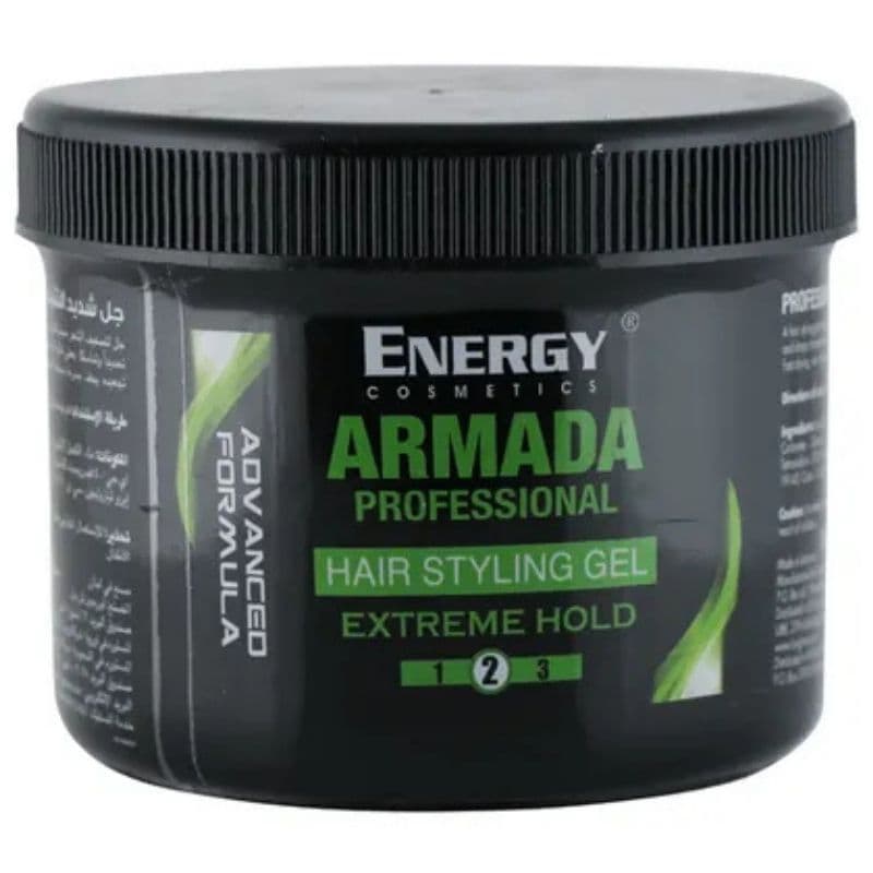 Energy Armada Extreme Green Hair Styling Gel - 500Ml