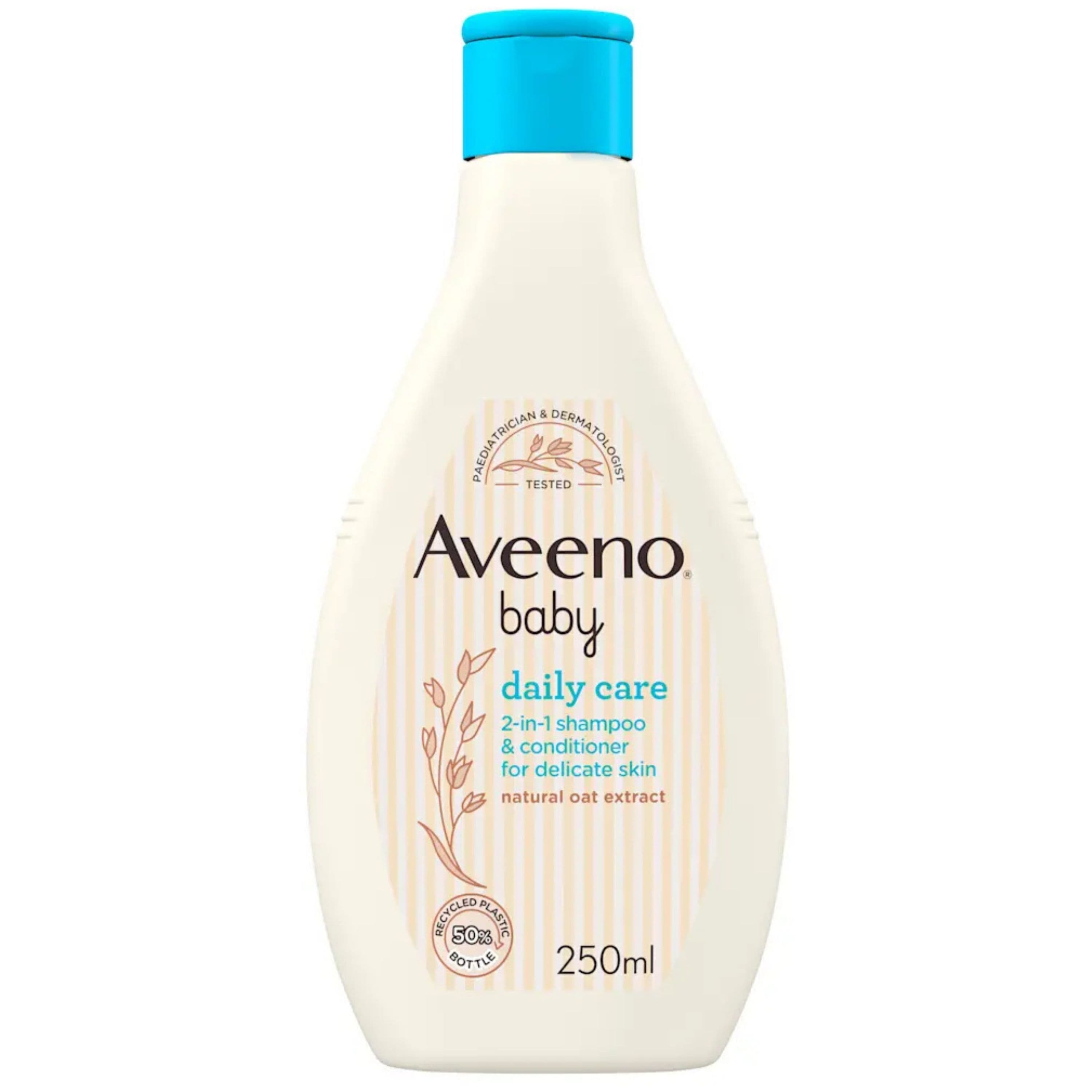 AVEENO Baby Daily Care 2-in-1 Shampoo & Conditioner - 250ml