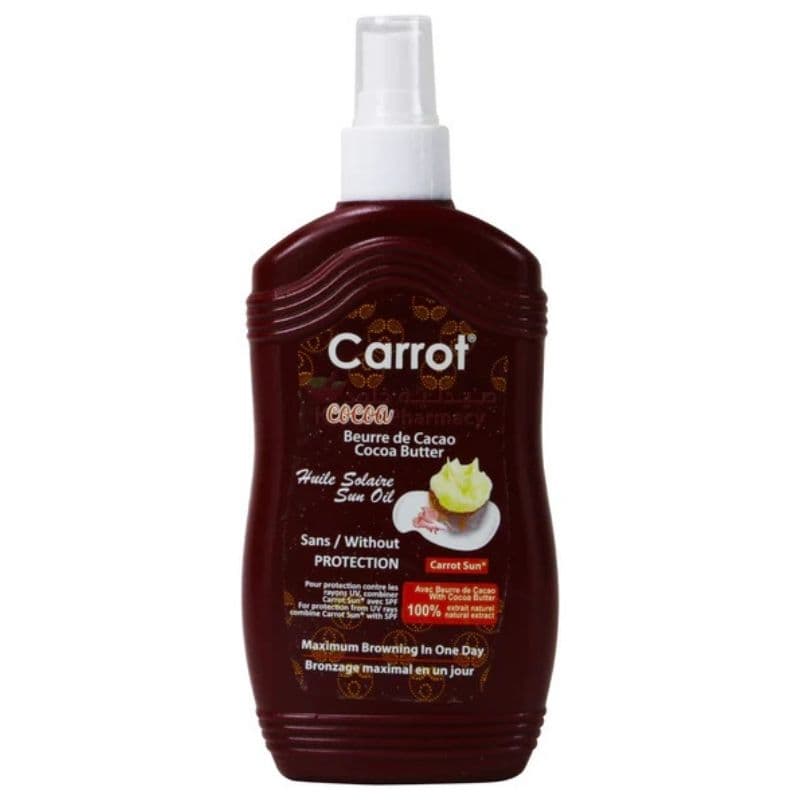 CARROT SUN Tan Accelerating Oil Cocoa Butter - 200ml 400003006