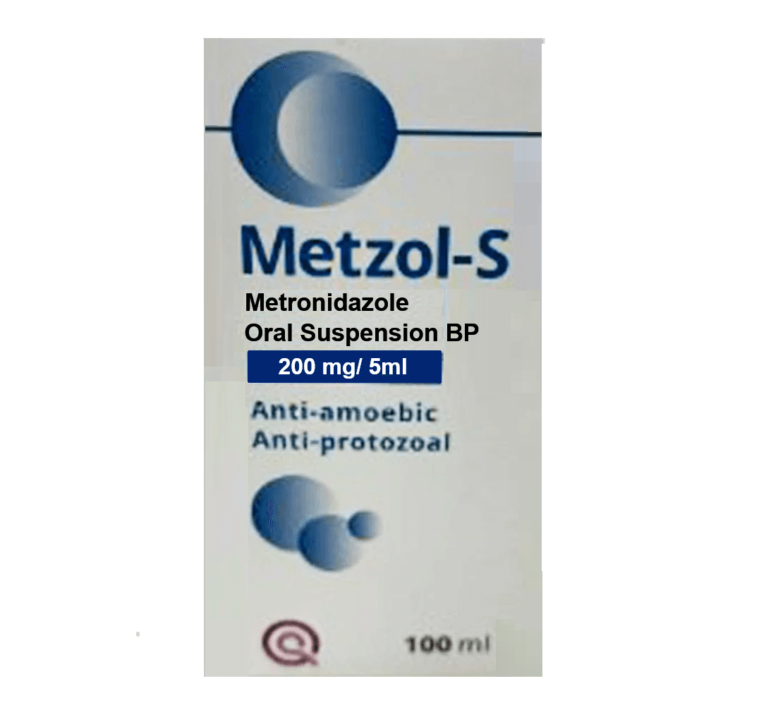 METZOL S 200mg/5ml Metronidazole - 100ml Suspension
